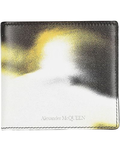Alexander McQueen Logo Printed Bifold Wallet - Multicolor