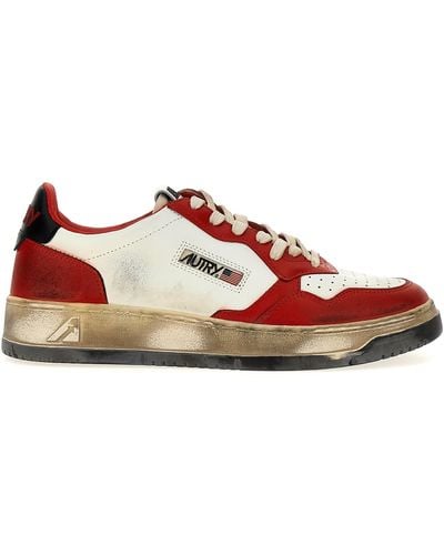 Autry 'Super Vintage' Sneakers - Red