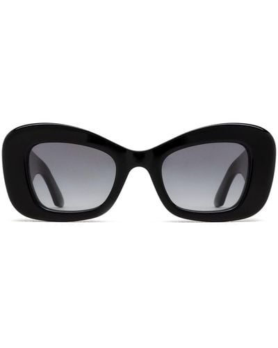 Alexander McQueen Am0434s Black Sunglasses