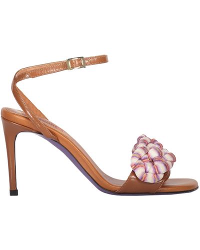 Missoni Heeled Sandals - Pink
