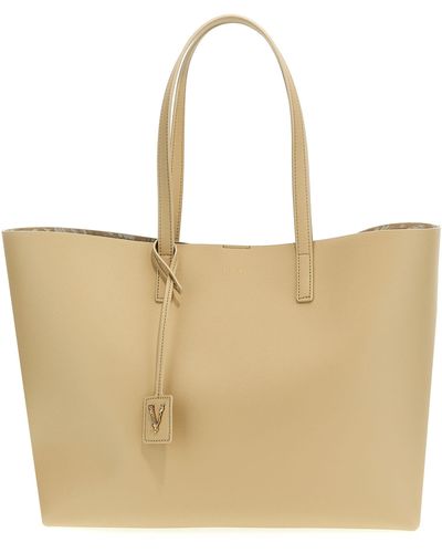 Versace 'Virtus' Shopping Bag - Natural