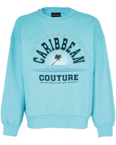 BOTTER Crewneck Sweater Caribbean - Blue