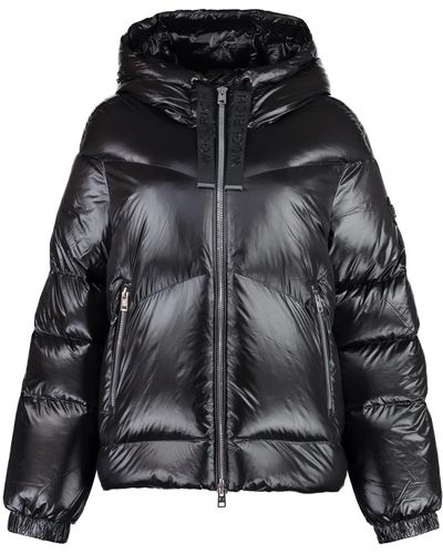 Woolrich Aliquippa Hooded Nylon Down Jacket - Black