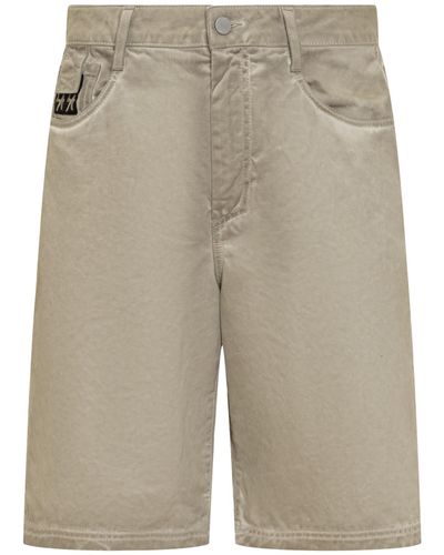 44 Label Group Shorts With Logo - Gray