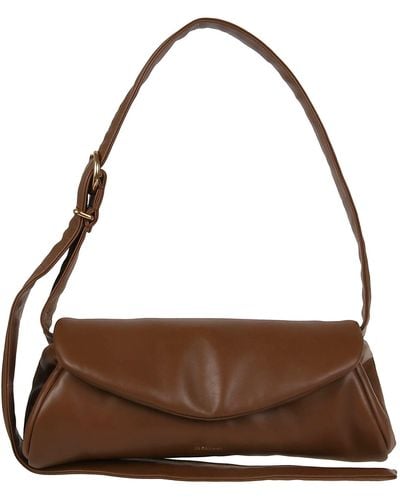 Jil Sander Cannolo Sm Padded - Brown
