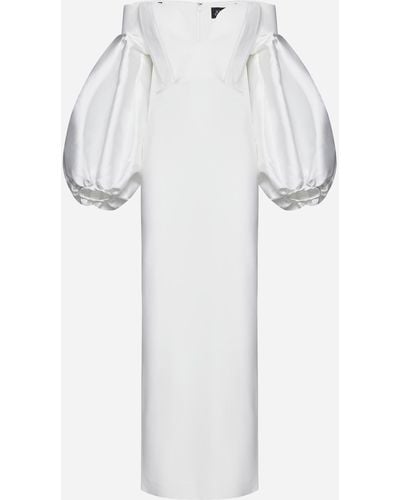 Solace London Mora Maxi Dress - White