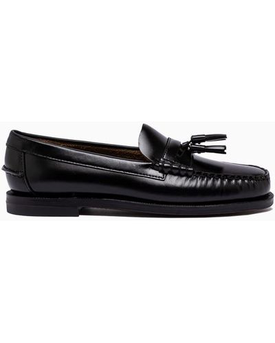 Sebago Classic Dan Multi Tassel Loafers - Black