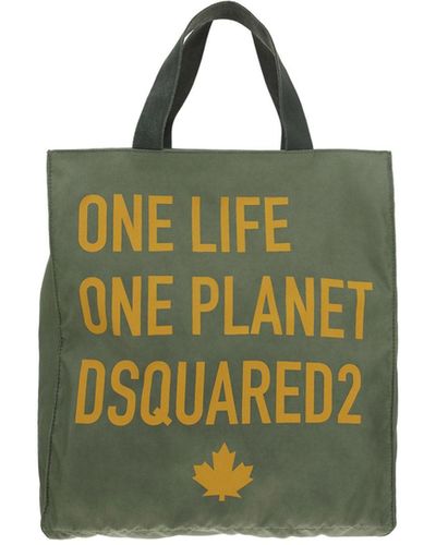 DSquared² Shopping Bag - Green