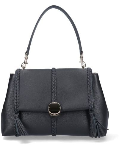 Chloé Penelope Medium Shoulder Bag - Black