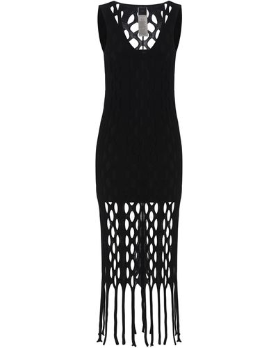 Pinko Dress Killbill Made Of Knitted - Black