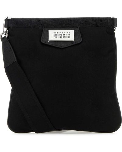 Maison Margiela Nylon Glam Slam Crossbody Bag - Black