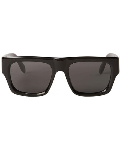 Palm Angels Pixley Square Frame Sunglasses - Black