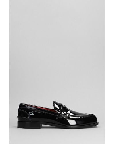 Christian Louboutin Penny Loafers - Gray