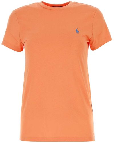 Polo Ralph Lauren Cotton T-Shirt - Orange