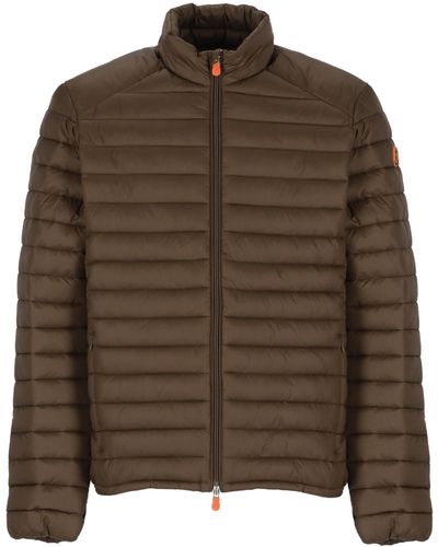 Save The Duck Alexander Padded Jacket - Brown