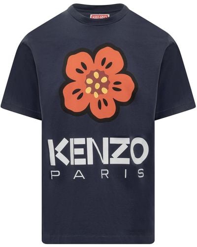 KENZO Boke Flower T-Shirt - Blue