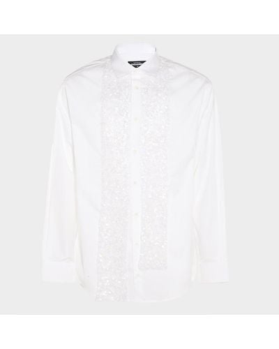 DSquared² White Cotton Shirt