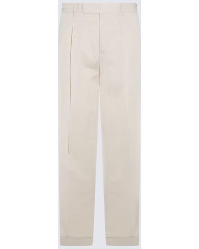 PT01 Cotton Trousers - Natural