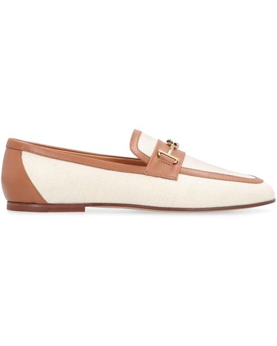 Tod's Fabric Loafers - Pink