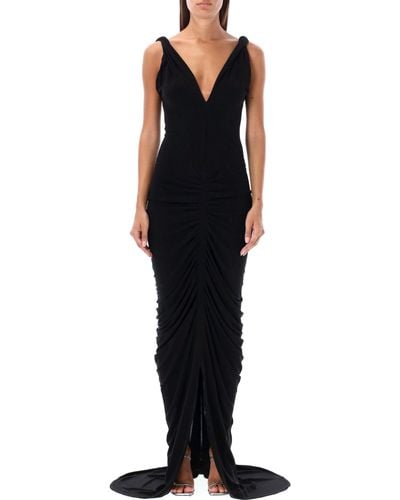 Givenchy Long Dress Gown - Black