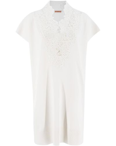 Ermanno Scervino Dress - White