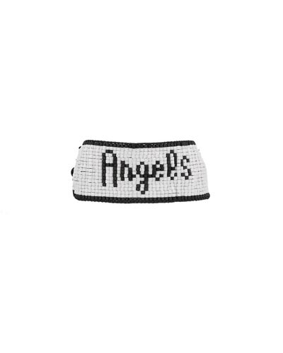 Palm Angels Angel Beads Bracelet - White