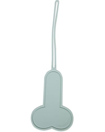 JW Anderson Penis Mint Key Ring - White