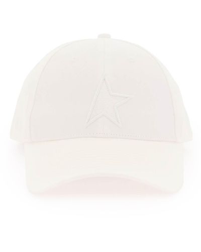 Golden Goose Demos Baseball Hat - White
