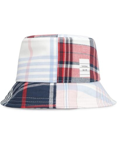 Thom Browne Cotton Hat - Red
