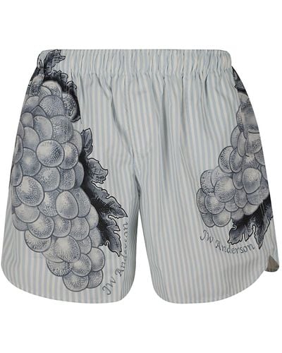 JW Anderson Grape Swim Shorts - Grey