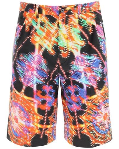 Dolce & Gabbana Illumination Print Shorts - Multicolor