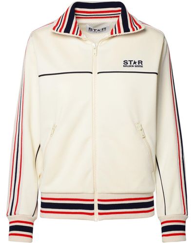 Golden Goose Polyester Track Top - Natural