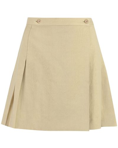 KENZO A-line Skirt - Natural