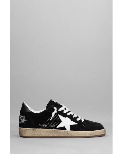 Golden Goose Ball Star Trainers - Grey