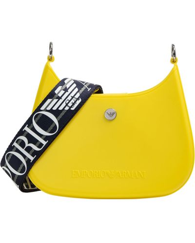 Emporio Armani Gummy Bag Gummy Bag Hobo Bag - Yellow