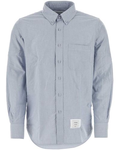 Thom Browne Cerulean Oxford Shirt - Blue
