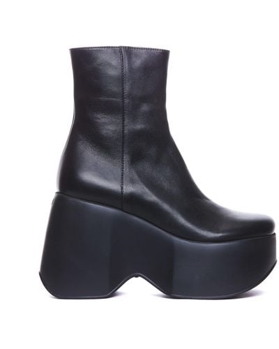 Vic Matie Butter leather boots - Neutrals