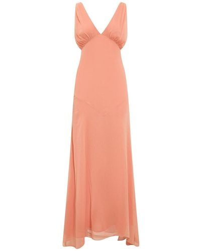 De La Vali Long Dress - Pink