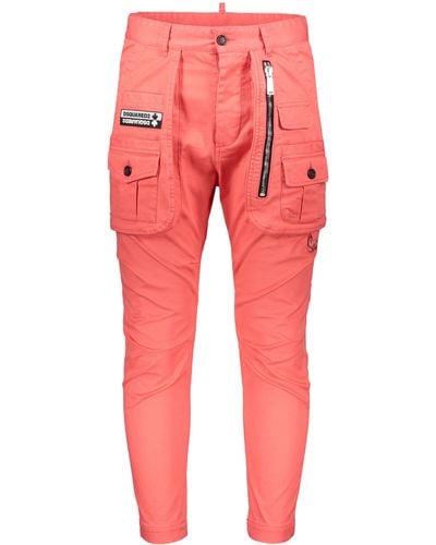 DSquared² Sexy Cargo Trouser - Red