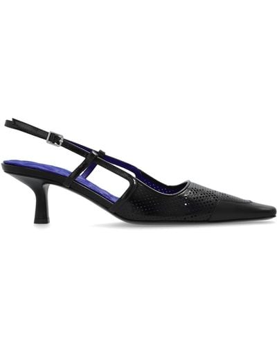 Burberry pumps best sale womens blue