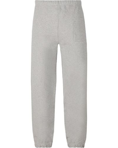 KENZO Logo-patch Trousers Trousers - Grey