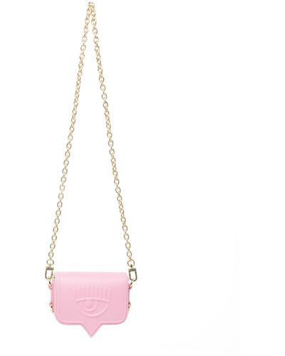 Chiara Ferragni S Mini Eyelike Belt Bag - Pink