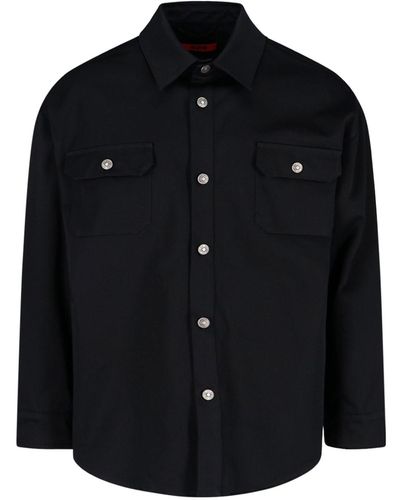 Fourtwofour On Fairfax Shirt - Black