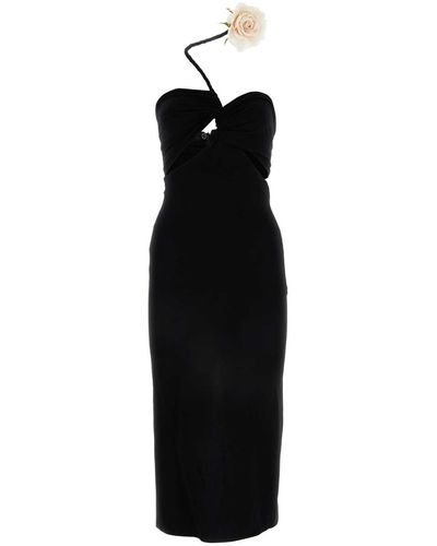 Magda Butrym Stretch Nylon Dress - Black