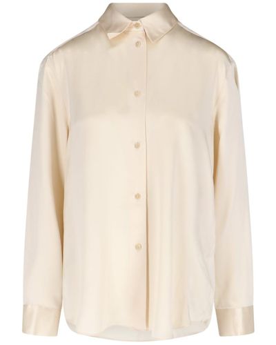 Khaite Silk Shirt - Natural