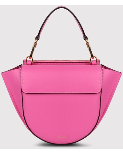 Wandler Small Hortensia Leather Bag - Pink