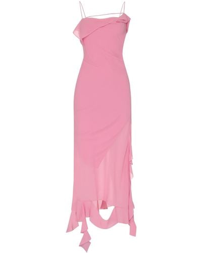 Acne Studios Frill Dress - Pink