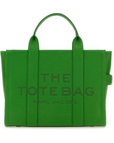Marc Jacobs Leather Medium The Tote Bag Handbag - Green