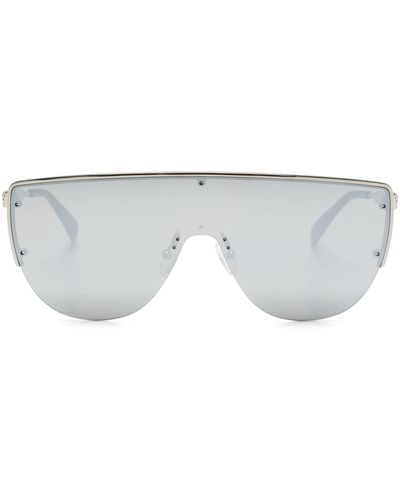 Alexander McQueen Eyewear Skull Sunglasses - White