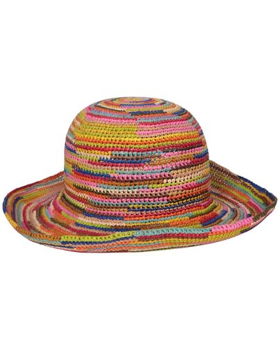Alanui Madurai Multicolor Hat - Brown